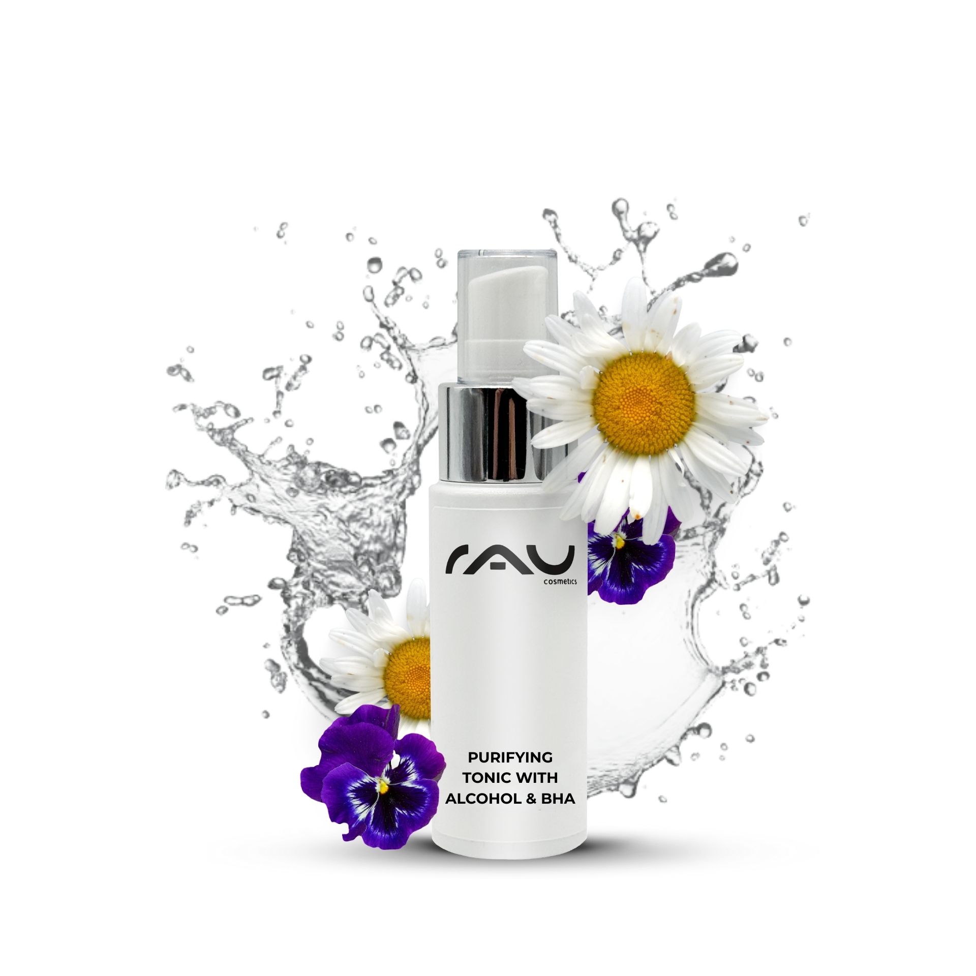 Purifying Tonic with alcohol & BHA 50 ml - Bei unreiner und fettiger Haut Gänseblümchen, Blume, Anemone, Flasche, Parfüm