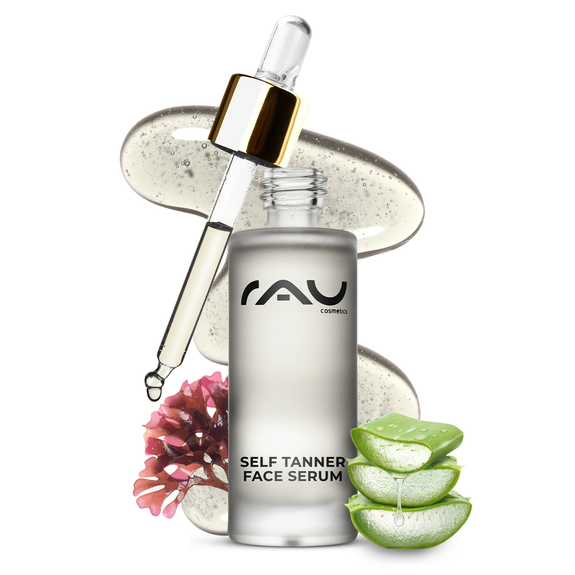 美黑面部精华素 30 毫升 天然美黑精华素 Flasche