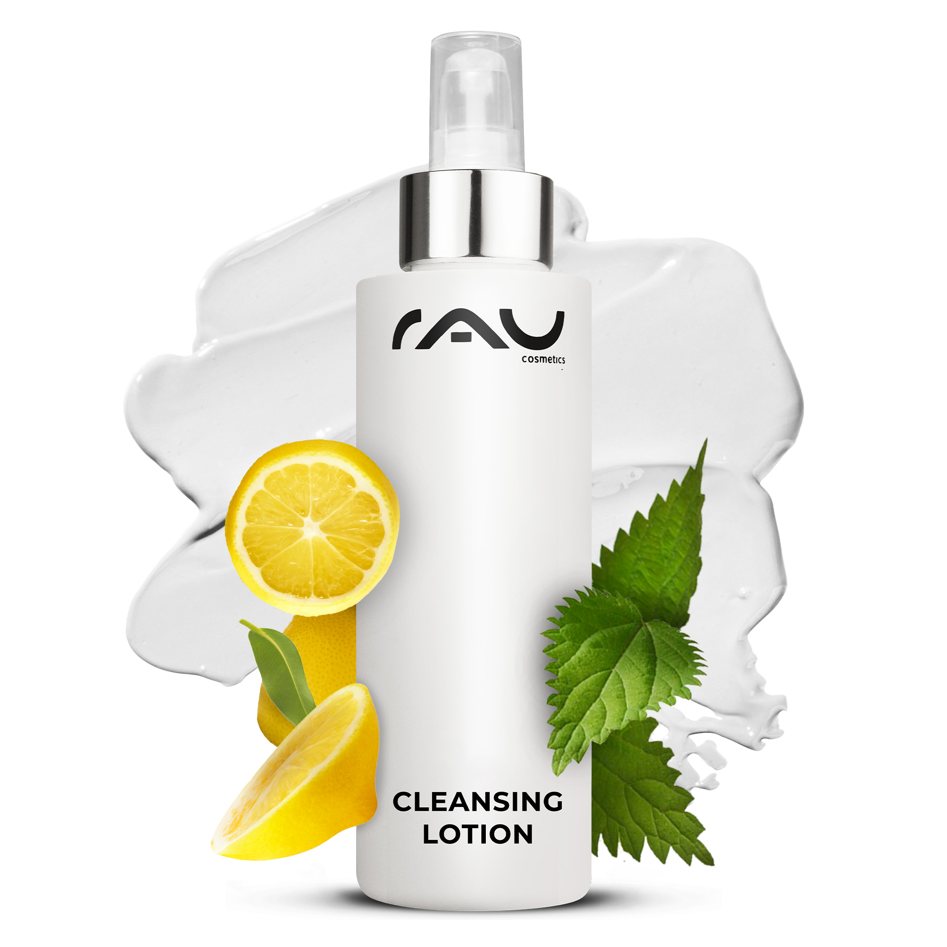 洁面乳 200 毫升 - 彻底清洁乳液 Flasche, Lotion, Zitrusfrucht, Obst, Zitrone