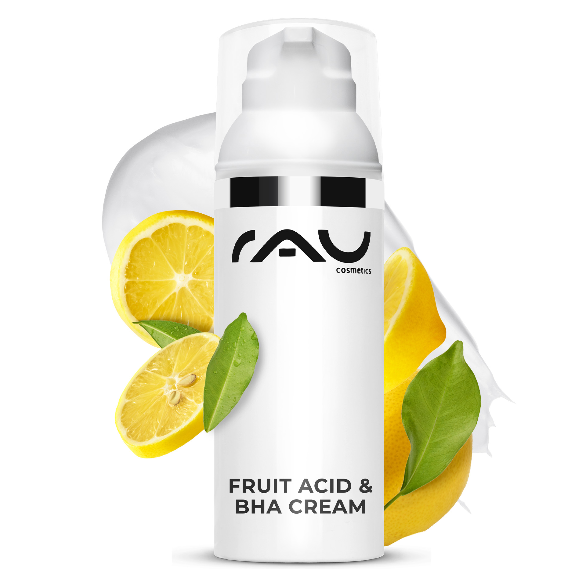 果酸和 BHA 乳霜 50 毫升 - BHA 果酸乳霜 Zitrusfrucht, Obst, Produzieren, Zitrone, Shaker
