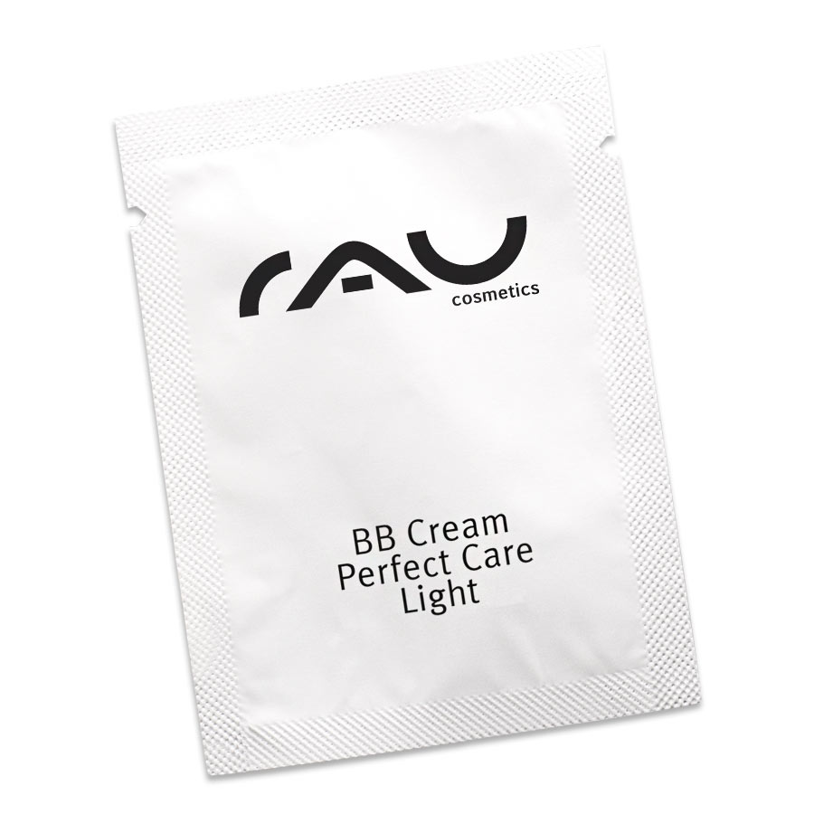 RAU BB Cream Perfect Care light 1,5 ml - Gesichtspflege und Make-up in einem BB Cream Makeup Foundation Hautpflege Gesichtspflege 