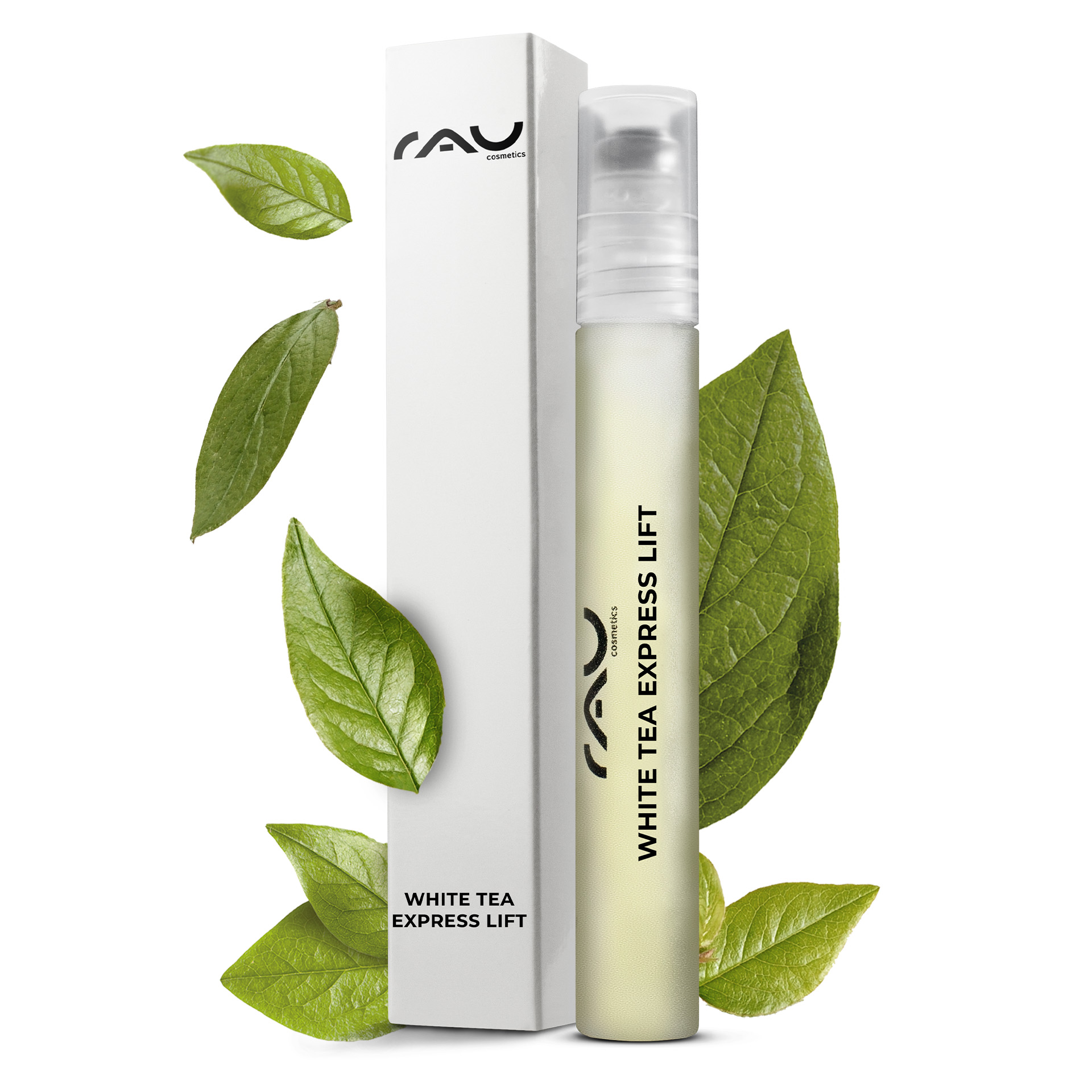 白茶速效提拉抗衰老精华素卷装 Kräuterig, Kräuter, Pflanze, Flasche, Blatt